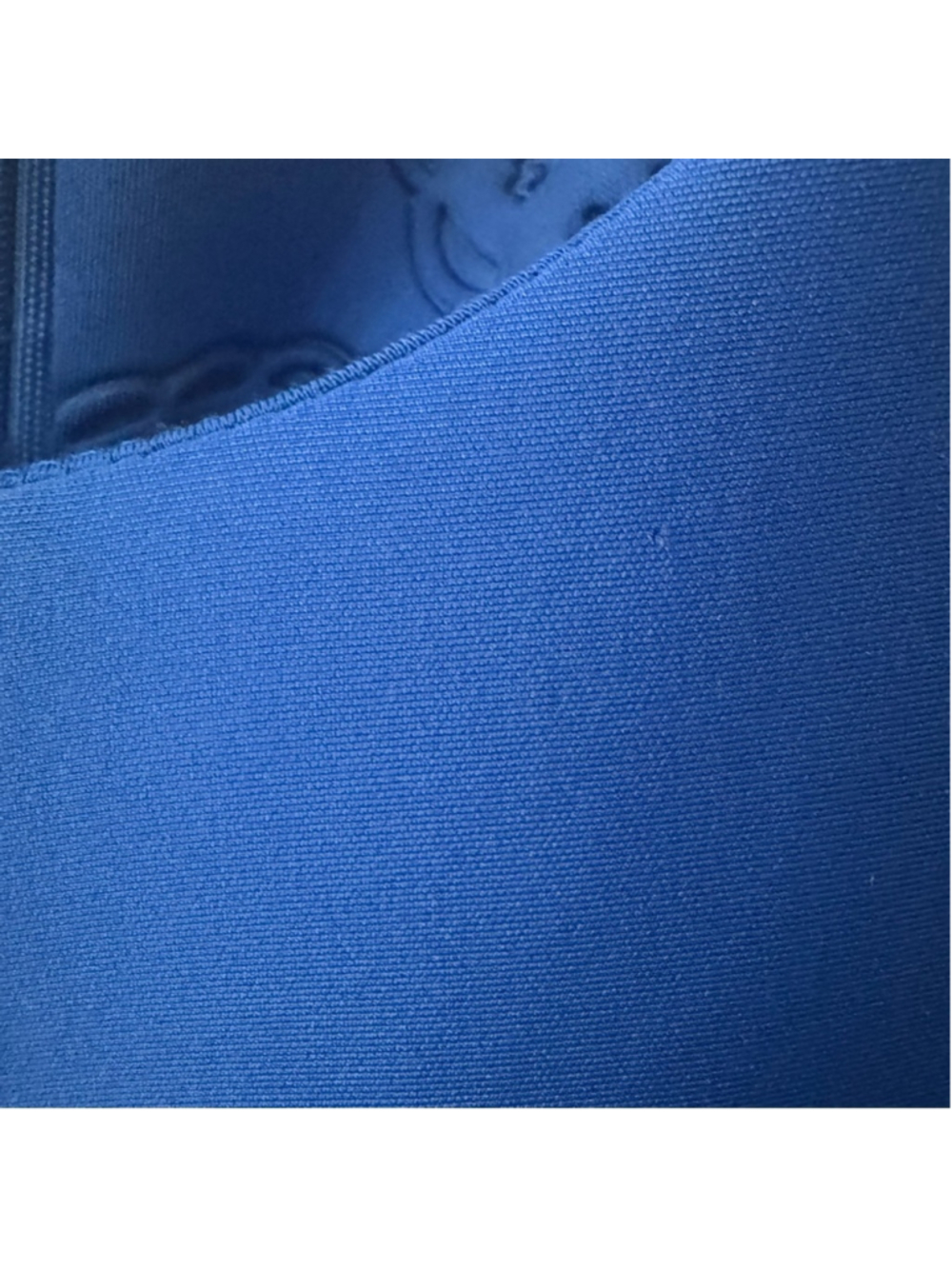 MaxMara Cobalt Blue Long Sleeve Mini Cocktail Dress size Medium - Picture 4 of 10